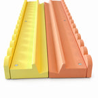 20" Magnetic Wood Scalloped Edge Mahjong Rack & Pusher