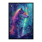 Majestic Wolf Shaped Wooden Jigsaw Puzzle - Premium Animal Wood Puzzle Pieces for Adults