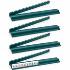 20" Magnetic Wood Scalloped Edge Mahjong Rack & Pusher