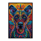 Loyal Dog Mandala Animal Shaped Wooden Jigsaw Puzzle - Unique Golden Retriever Wood Puzzle for Adults