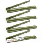 20-Inch Magnetic Wooden Straight Edge Mahjong Rack