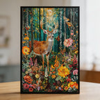 Whimsical Woodland Creatures Wooden Jigsaw Puzzle - Aesthetic Forest Wood Puzzle