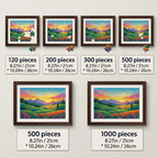 Personalized Customization Wooden Jigsaw Puzzle Framed,  Wall Art